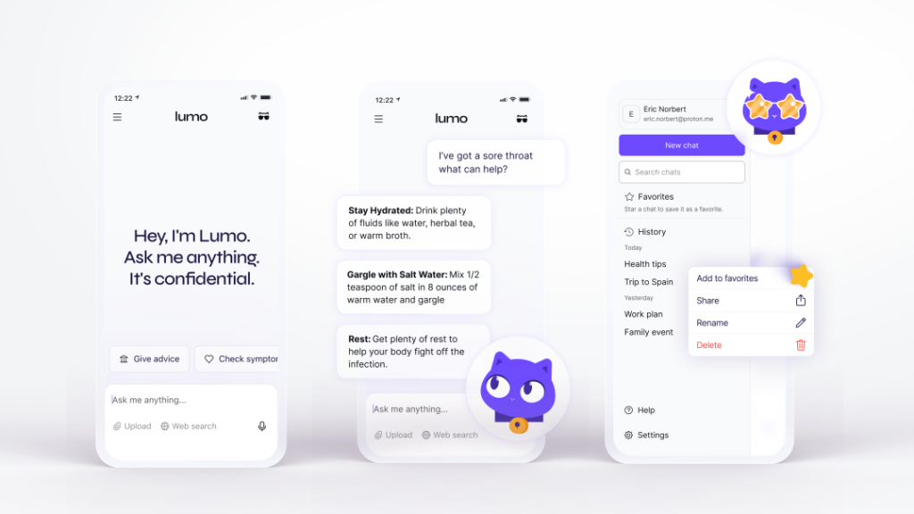 معرفی چتبات Lumo توسط پروتون با محوریت حریم خصوصی