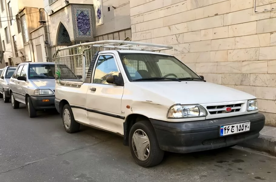 فروش نقدی وانت پراید