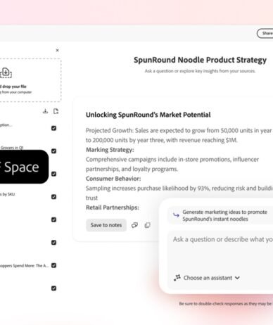 ادوبی از Acrobat Studio رونمایی کرد؛ هاب هوش مصنوعی برای فایل‌های PDF