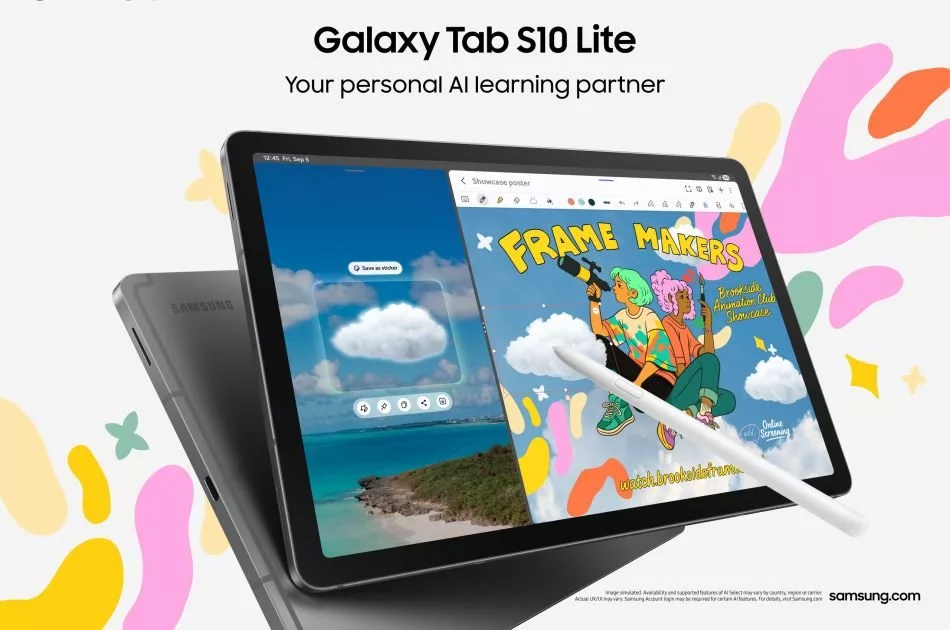 مشخصات گلکسی تب S10 لایت