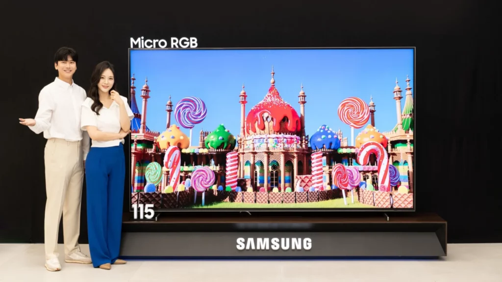 تلویزیون میکرو RGB سامسونگ