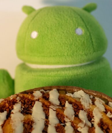 اسم رمز اندروید 17 لو رفت: Cinnamon Bun