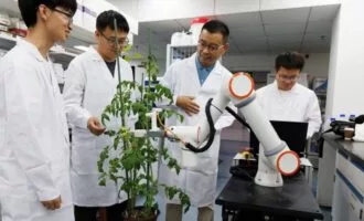 ربات گرده‌افشانی