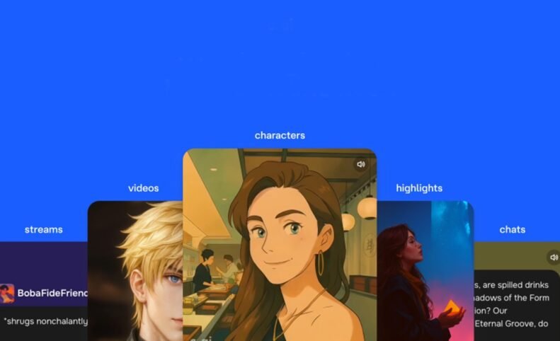 اپلیکیشن Character.AI به فید اجتماعی برای اشتراک‌گذاری محتوا مجهز شد