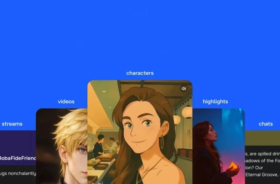 اضافه شدن قابلیت فید اجتماعی به اپلیکیشن موبایل Character.AI