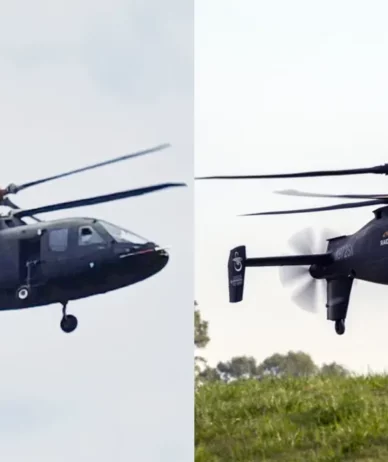 هلی‌کوپتر پیشرفته چین با طراحی مشابه S-97 Raider آمریکا برای اولین‌بار مشاهده شد