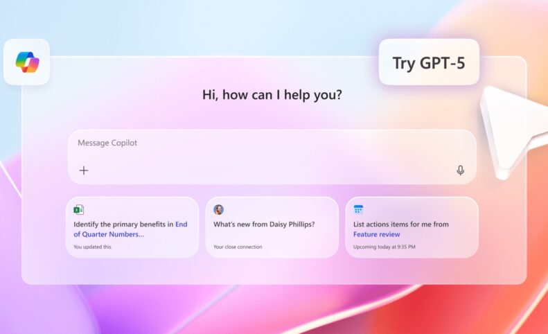 مایکروسافت هوش مصنوعی GPT-5 را به‌طور رایگان به کوپایلت اضافه کرد