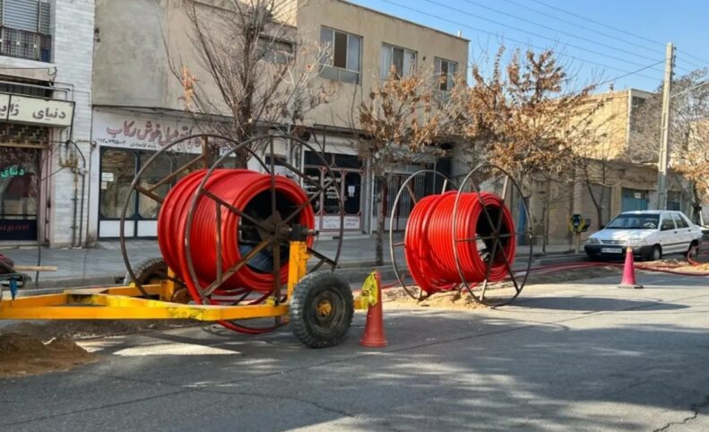 پیشرفت پروژه فیبر نوری در تهران: همان ۳۰ درصد دو سال قبل
