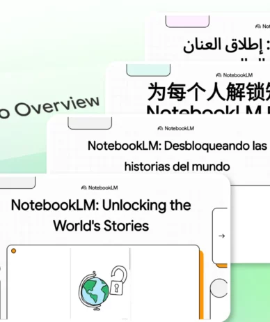 پشتیبانی از فارسی به ابزار Video Overviews در NotebookLM اضافه شد