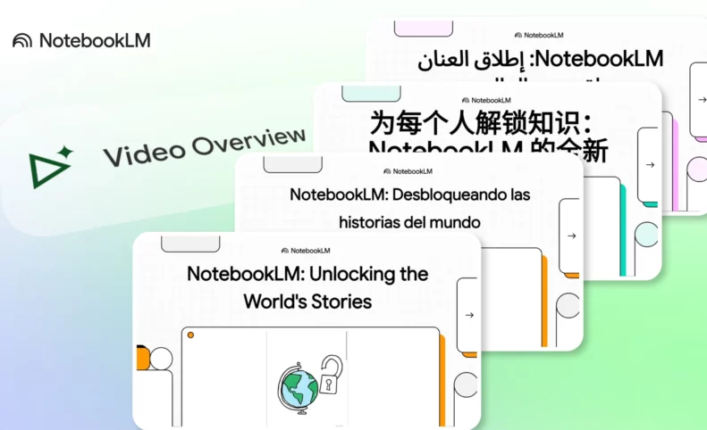 پشتیبانی از فارسی به ابزار Video Overviews در NotebookLM اضافه شد