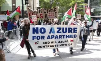 اخراج کارمندان مایکروسافت حامی فلسطین