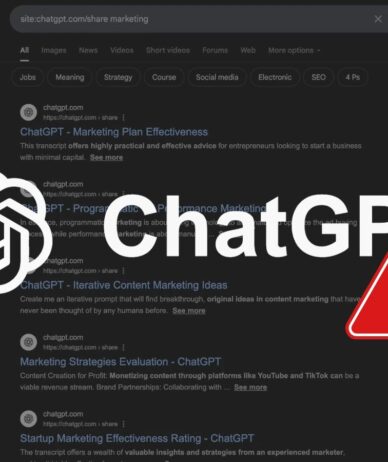قابلیت آزمایشی دردسرساز؛ مکالمات کاربران با ChatGPT برای مدتی در گوگل قابل مشاهده بود
