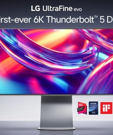ال‌جی اولین مانیتور 6K با Thunderbolt 5 در جهان را عرضه کرد؛ مناسب برای حرفه‌ای‌ها