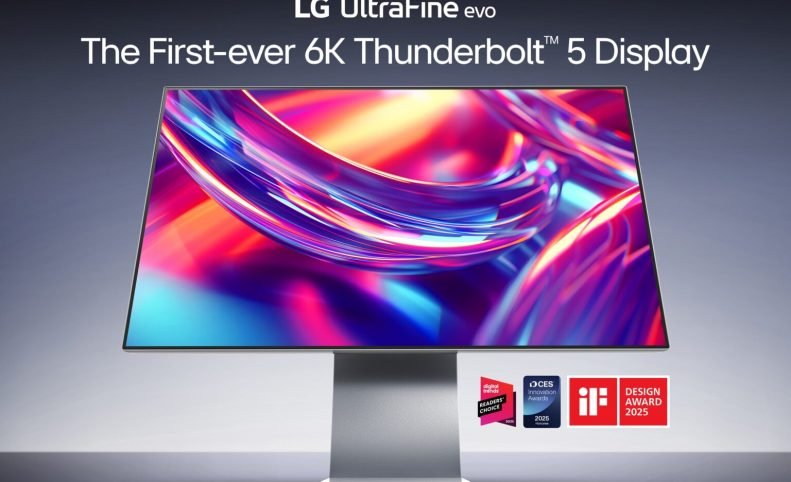 ال‌جی اولین مانیتور 6K با Thunderbolt 5 در جهان را عرضه کرد؛ مناسب برای حرفه‌ای‌ها