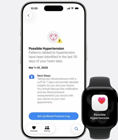 قابلیت تشخیص فشار خون بالا اپل واچ تأییدیه FDA آمریکا گرفت