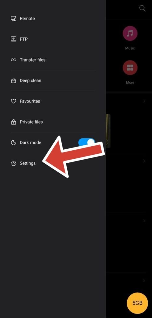 اپ File Manager در شیائومی