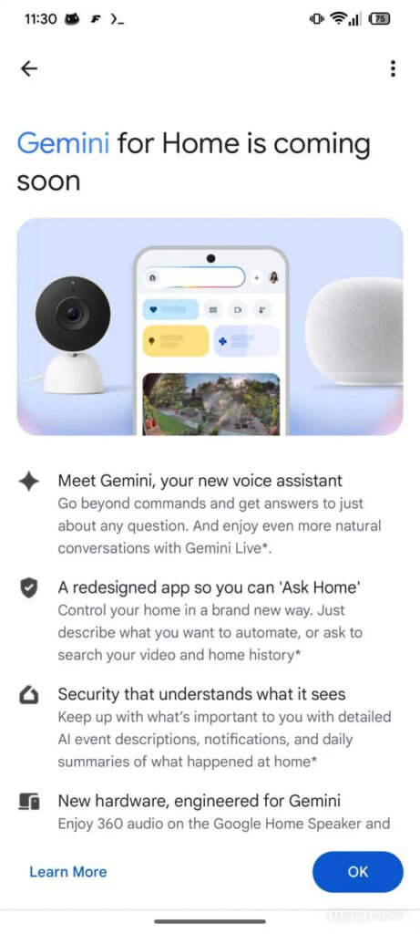 اولین تصاویر ازطراحی جدید Google Home 