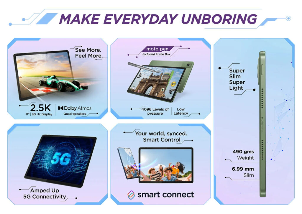 رونمایی از تبلت اقتصادی Moto Pad 60 Neo لنوو