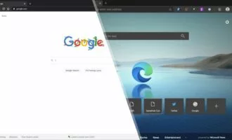 تبلیغ مایکروسافت اج در نتایج گوگل