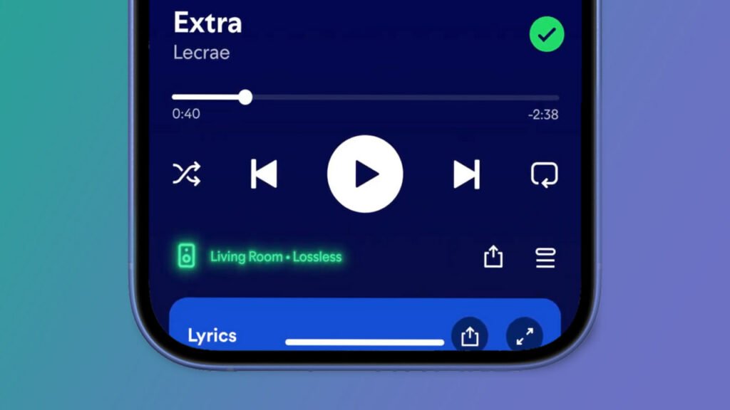 پخش Lossless موسیقی در اسپاتیفای