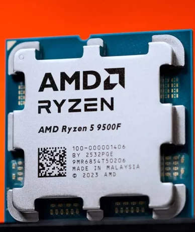 AMD از پردازنده اقتصادی Ryzen 5 9500F رونمایی کرد؛ ۲۴ درصد سریع‌تر از Ryzen 5 7500F