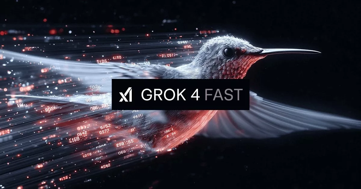 معرفی نسخه جدید و سریع‌تر Grok 4 Fast توسط xAI