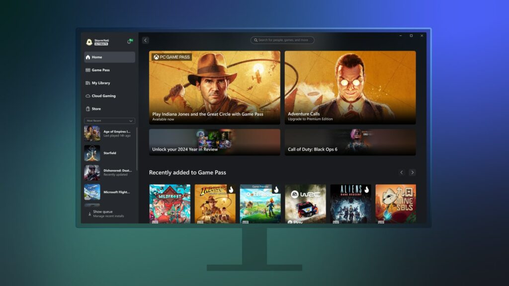 اپلیکیشن Xbox استیم