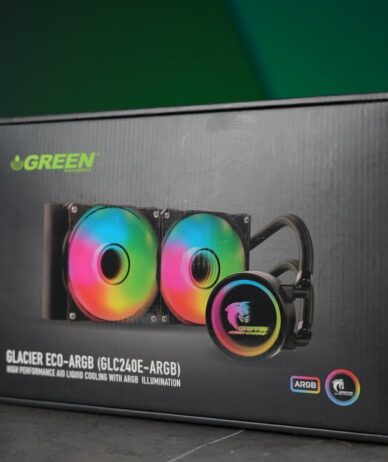 معرفی خنک‌کننده آبی گرین مدل GLACIER 240 ARGB: کارآمد و زیبا