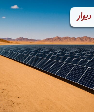 هزاردستان و دیوار نیروگاه خورشیدی ۶ مگاواتی راه‌اندازی می‌کنند