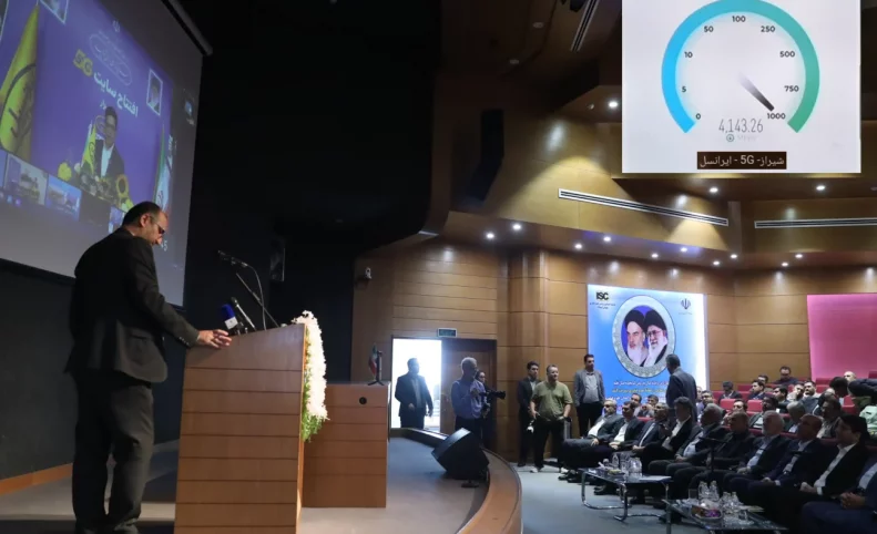 سایت 5G ایرانسل در فارس با ثبت سرعت ۴۱۴۳ مگابیت بر ثانیه افتتاح شد