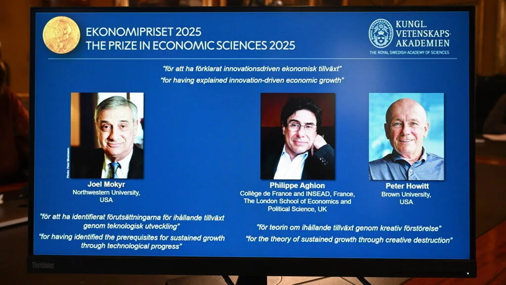 برندگان نوبل اقتصاد 2025