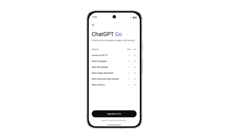 امکان خرید اشتراک ChatGPT Go برای ۱۶ کشور در آسیا فعال شد
