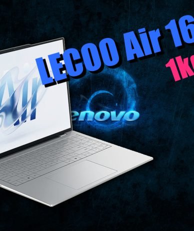 لنوو Lecoo Air 16 معرفی شد؛ نخستین لپ‌تاپ 16‌ اینچی دنیا با وزن تنها 1 کیلوگرم