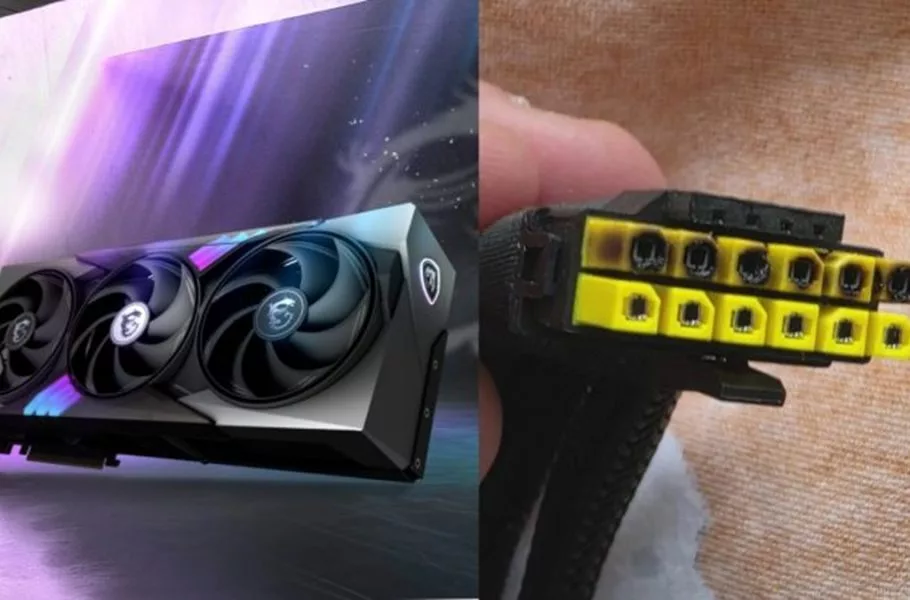 گزارش دوباره ذوب کانکتور MSI GeForce RTX 5090