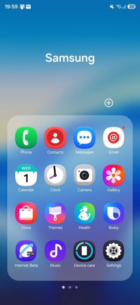 تغییرات آیکون برنامه‌ها One UI 8.5