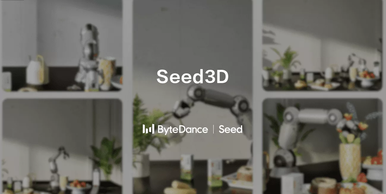 Seed3D بایت‌دنس