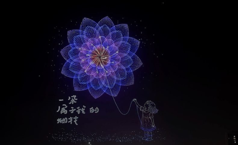چینی‌ها بار دیگر رکورد زدند؛ پرواز ۱۶ هزار پهپاد در آسمان شب [تماشا کنید]