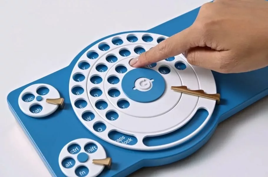 کیبورد چرخشی Gboard Dial Version
