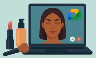 قابلیت میک‌آپ با هوش مصنوعی در Google Meet