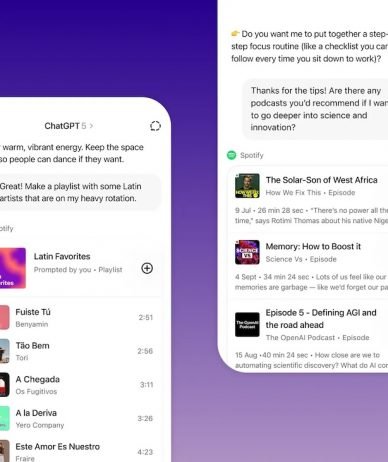  OpenAI از قابلیت اجرای اپلیکیشن‌ها داخل ChatGPT رونمایی کرد [تماشا کنید]