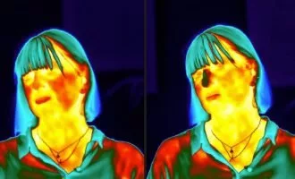 کاهش دمای بینی در زمان استرس