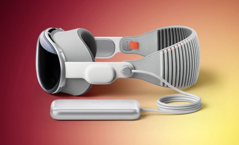 نسخه بعدی اپل ویژن پرو احتمالاً با بند جدید Dual Knit Band عرضه می‌شود