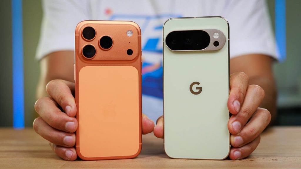 پیکسل 10 پرو آیفون 17