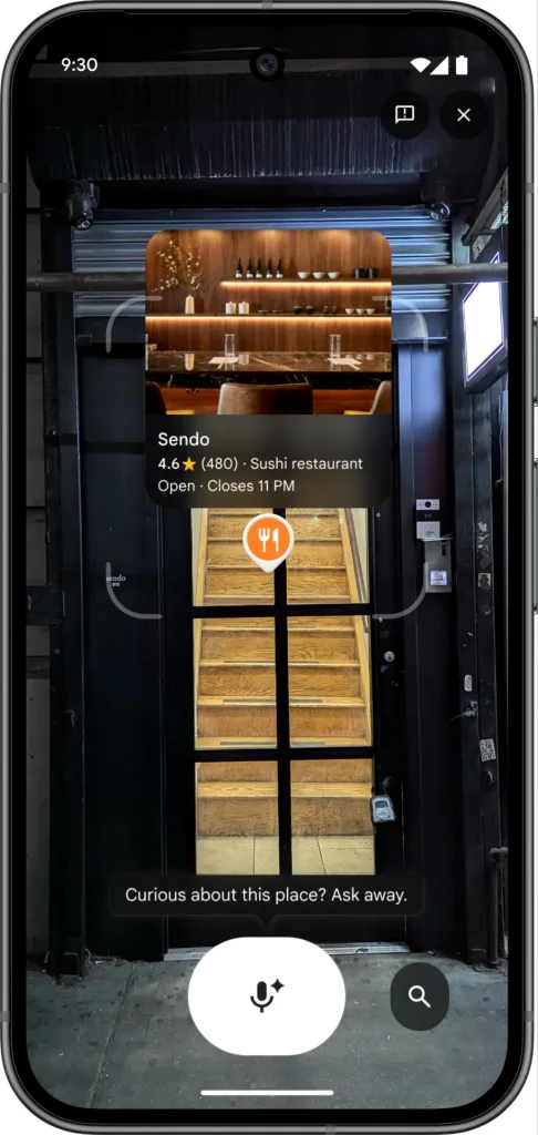 جمینای گوگل Maps