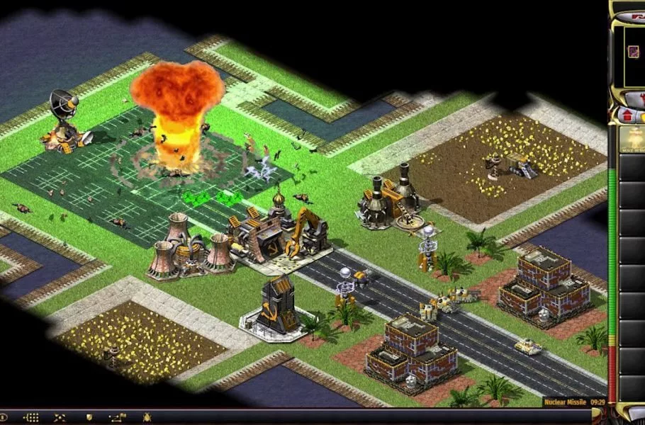 بازی Red Alert 2 روی مرورگر