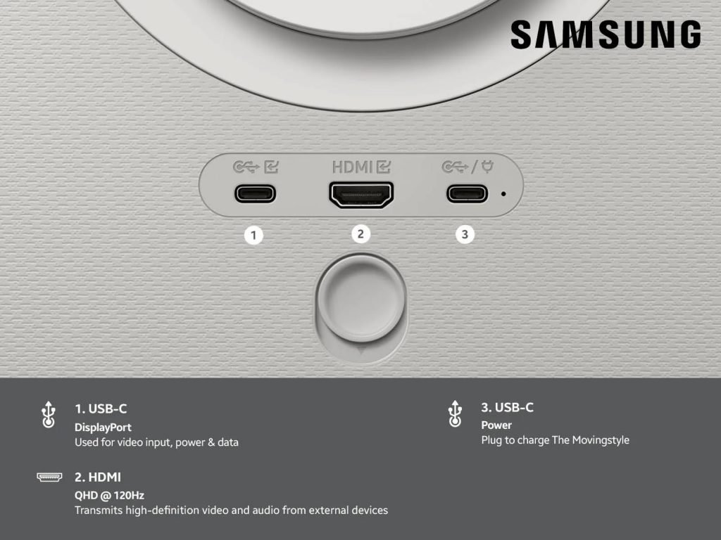نمایشگر قابل حمل سامسونگ