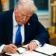 امضای فرمان اجرایی ترامپ
