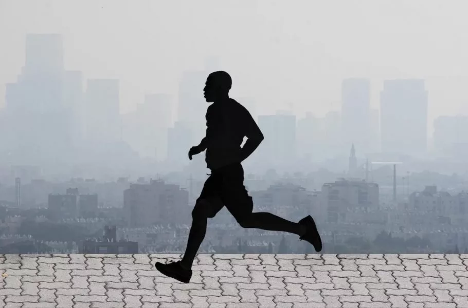ورزش و آلودگی هوا