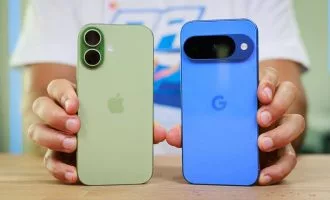 گوشی اندرویدی و آیفون