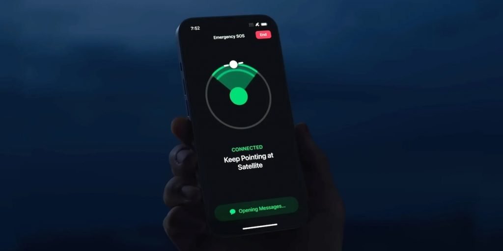 اتصال ماهواره‌ای اپل
